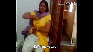 Indian School Bus Showing Boobs To school student