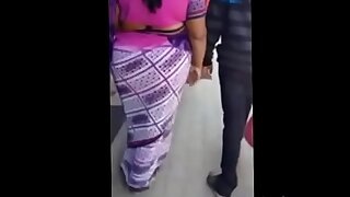 Beastlike ass Seema aunty caught first of all street